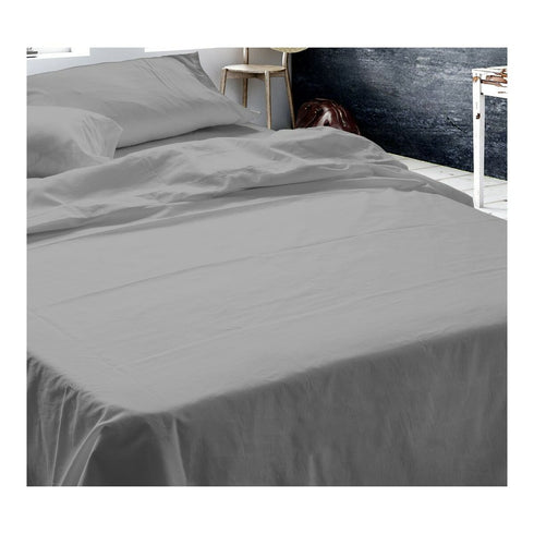 Sábana Encimera Naturals Tencel Gris 160 x 270 cm (Cama de 90)