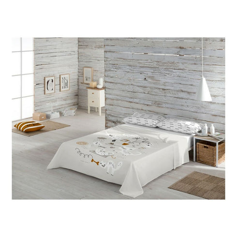 Sábana Encimera Panzup Gatos 2 210 x 270 cm (Cama de 135/140)