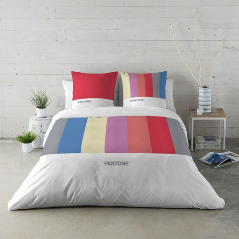 Funda Nórdica Pantone Stripes Cama de 80/90 (150 x 220 cm)