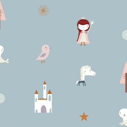 Funda Nórdica Haciendo el Indio Lady Snow Reversible Cama de 80/90 (150 x 220 cm)