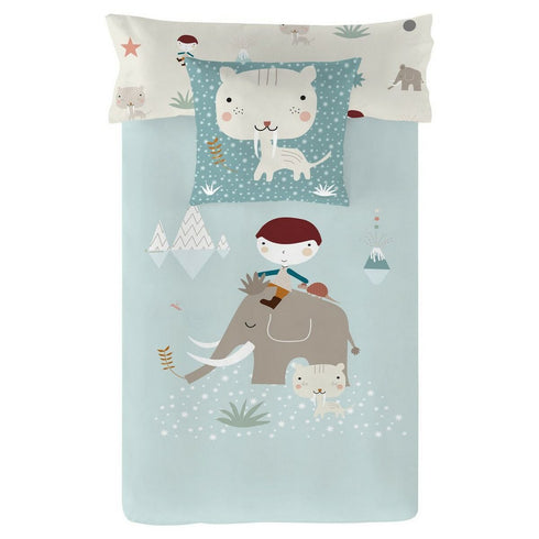 Funda Nórdica Haciendo el Indio Ice Age Reversible Cama de 80/90 (150 x 220 cm)