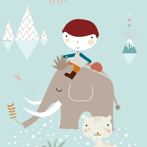 Funda Nórdica Haciendo el Indio Ice Age Reversible Cama de 80/90 (150 x 220 cm)