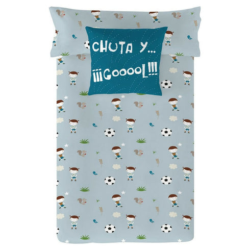 Funda Nórdica Haciendo el Indio Football Reversible Cama de 80/90 (150 x 220 cm)