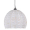 Lámpara de Techo Metal Blanco 31 x 31 x 31 cm