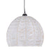 Lámpara de Techo Metal Blanco 31 x 31 x 31 cm