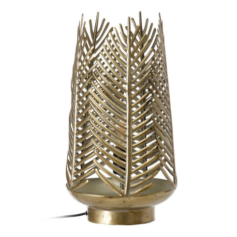 Lámpara de mesa Dorado Metal 25 x 25 x 46 cm
