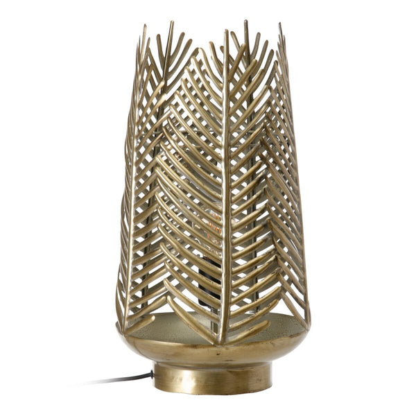 Lámpara de mesa Dorado Metal 25 x 25 x 46 cm