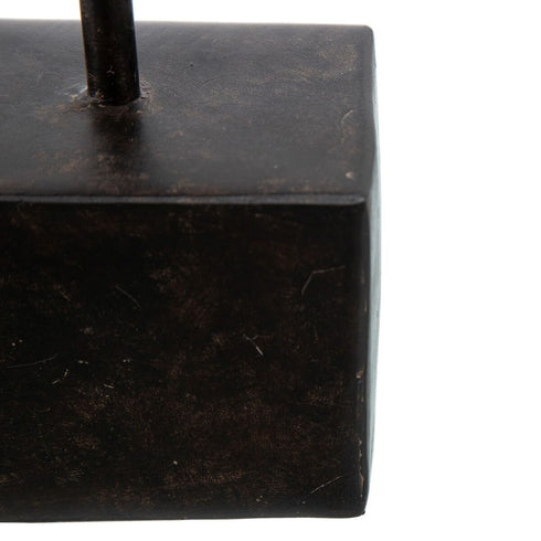 Figura Decorativa Marrón Africana 20 x 10 x 39,5 cm