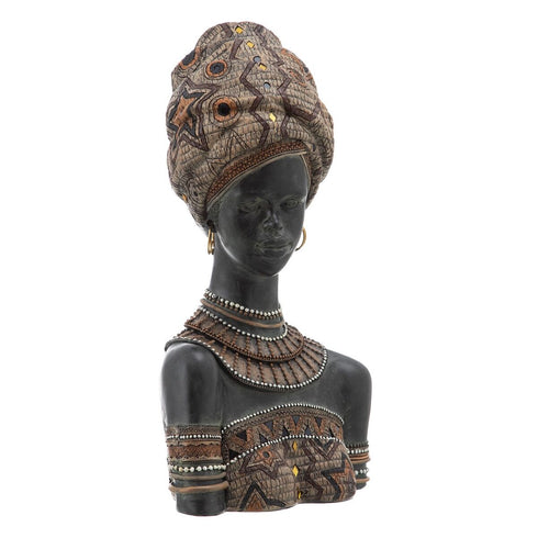 Figura Decorativa 28,5 x 19 x 51 cm Africana