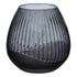 Jarrón Gris 23 x 23 x 23 cm Vidrio