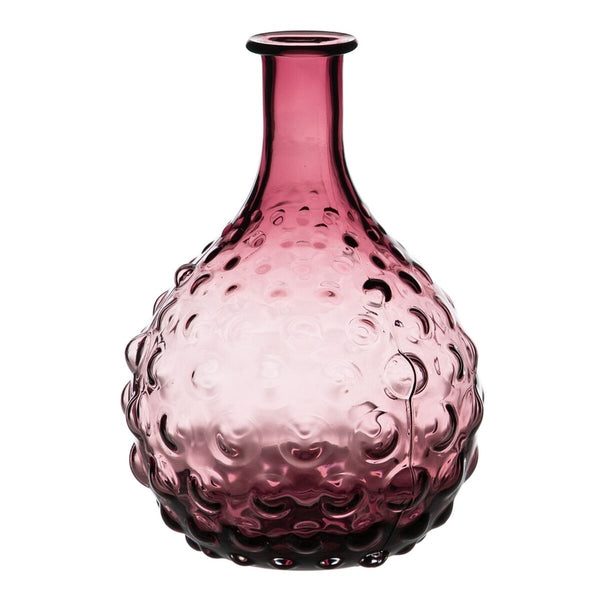 Jarrón Vidrio Malva 16 x 16 x 22 cm