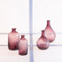 Jarrón Vidrio 13 x 13 x 25 cm Malva