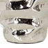 Jarrón 27,5 x 27,5 x 56 cm Plata Aluminio