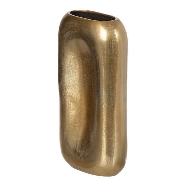 Jarrón 18 x 6 x 35 cm Dorado Metal