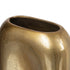 Jarrón 18 x 6 x 35 cm Dorado Metal