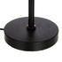 Lámpara de mesa Negro Gris Metal Cristal Hierro 220 V 22 x 15 x 60 cm
