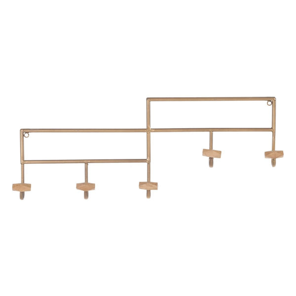 Perchero de Pared 54,5 x 5,5 x 22 cm Metal