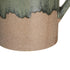Jarrón Verde Crema Cerámica 19 x 12 x 23,5 cm