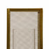 Portavelas 16 x 16 x 25,5 cm Cristal Dorado Metal