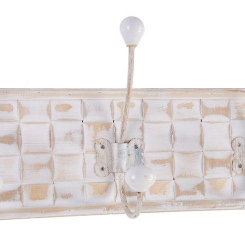 Perchero de Pared 80 x 9 x 21 cm Madera de abeto