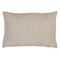 Cojín Beige Poliéster Acrílico 60 x 40 cm
