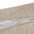 Cojín Beige Poliéster Acrílico 60 x 40 cm