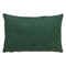 Cojín Poliéster Acrílico 60 x 40 cm Verde oscuro