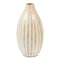 Jarrón Beige Bambú 15 x 15 x 30 cm