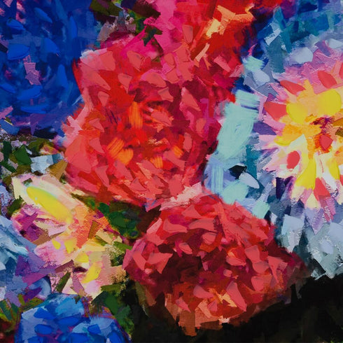 Lienzo 83 x 123 cm Mujer