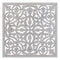 Decoración de Pared Blanco 60 x 1 x 60 cm DMF