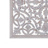 Decoración de Pared Blanco 60 x 1 x 60 cm DMF