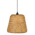 Lámpara de Techo 35,5 x 35,5 x 30,5 cm Natural Bambú (2 Unidades)