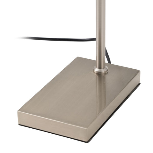 Lámpara de Pie 71 x 12 x 131 cm Metal Plata