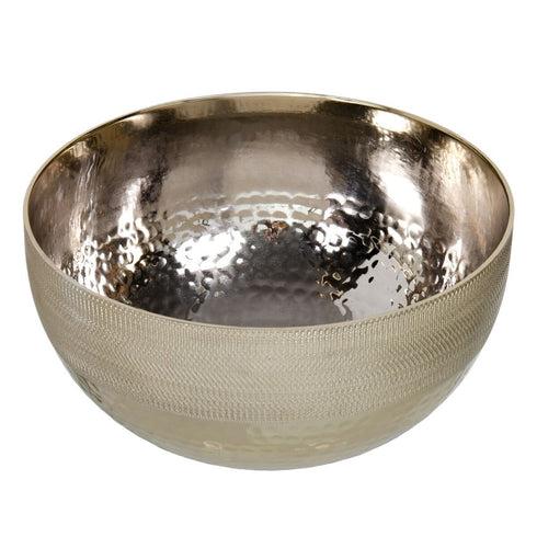 Centro de Mesa 23 x 23 x 10,5 cm Dorado Aluminio