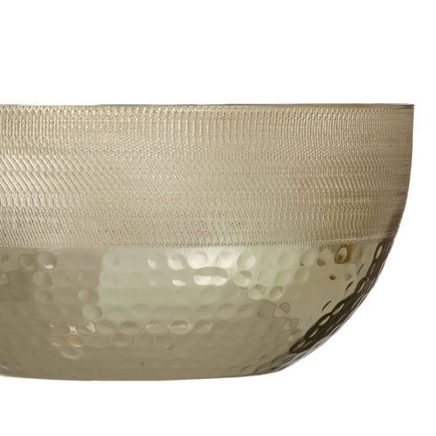 Centro de Mesa 23 x 23 x 10,5 cm Dorado Aluminio