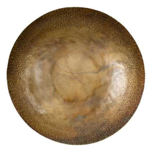Centro de Mesa 59 x 59 x 11 cm Aluminio Bronce