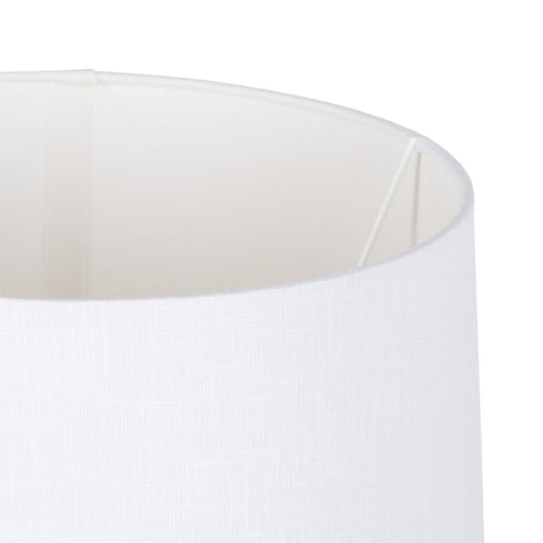 Lámpara de mesa Dorado Lino Metal Hierro 40 W 220 V 33 x 33 x 60 cm