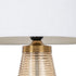 Lámpara de mesa Dorado Lino Metal Hierro 40 W 220 V 33 x 33 x 60 cm