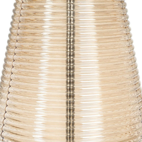 Lámpara de mesa Dorado Lino Metal Hierro 40 W 220 V 33 x 33 x 60 cm