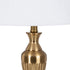 Lámpara de mesa Dorado Lino Metal Hierro 40 W 220 V 25 x 25 x 43 cm