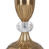 Lámpara de mesa Dorado Lino Metal Hierro 40 W 220 V 25 x 25 x 43 cm