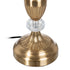 Lámpara de mesa Dorado Lino Metal Hierro 40 W 220 V 25 x 25 x 43 cm