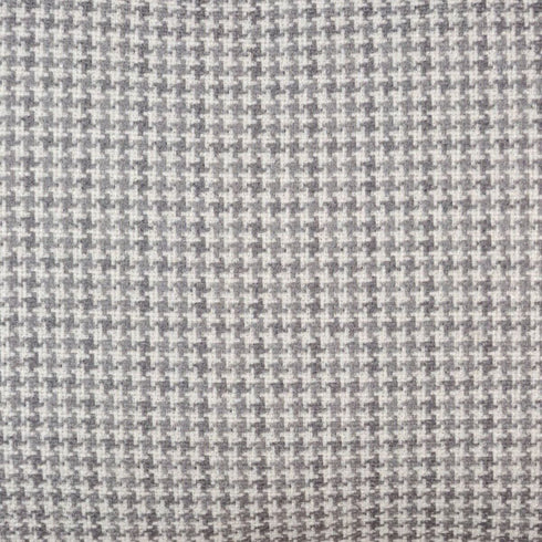 Cojín Poliéster Gris claro 45 x 45 cm Pata de gallo