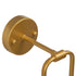 Lámpara de Pared 13 x 22 x 40 cm Cristal Dorado Metal Moderno