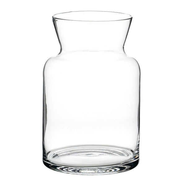 Jarrón Cristal Transparente 17 x 17 x 26 cm