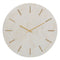 Reloj de Pared 41 x 2 x 41 cm Blanco Mármol