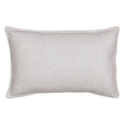 Cojín Beige Poliéster 45 x 30 cm