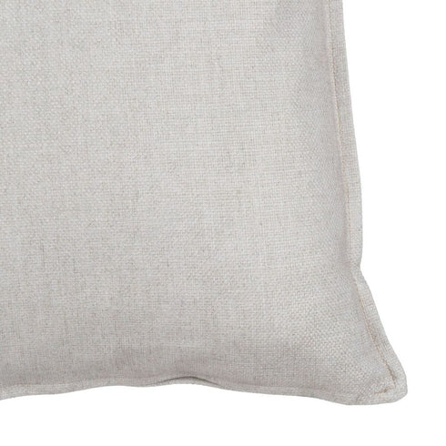 Cojín Beige Poliéster 45 x 30 cm