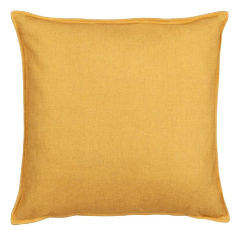 Cojín Poliéster 60 x 60 cm Mostaza