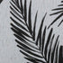Cojín Poliéster Algodón Blanco Negro Hojas 45 x 45 cm
